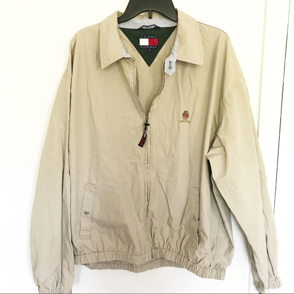 tommy hilfiger khaki jacket